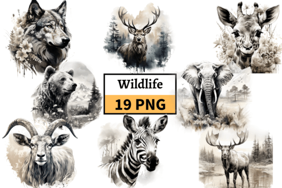 Download Wildlife Animals Clipart Bundle Woodland - Wildlife Collection