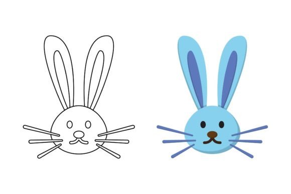 Download Spring Rabbit Coloring - Premium Resources
