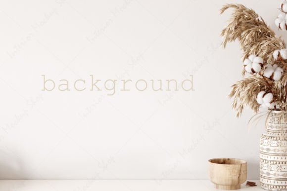Download Mockup, Boho Frame Interior - Boho frame Collection