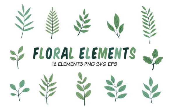 Download Floral Elements Collection - Floral elements Collection