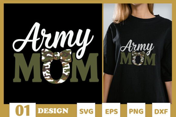 Download Coquette Bow Army Mom Happy SVG - Army mom Collection