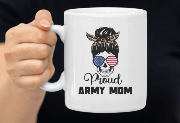 Download Proud Army Mom Camouflage Messy Bun Sold - Army mom Collection